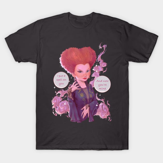 winifred sanderson T-Shirt by fabiobottega